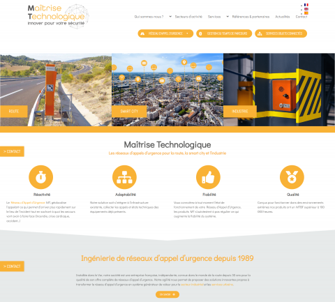 Visuel du projet de Maîtrise technologique